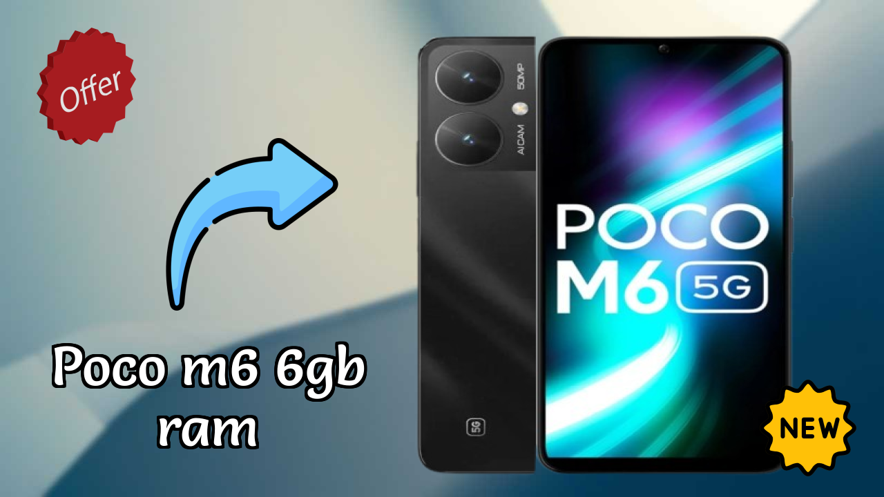POCO M6 6GB RAM डिस्प्ले तकनीक: IPS LCD रिव्यु