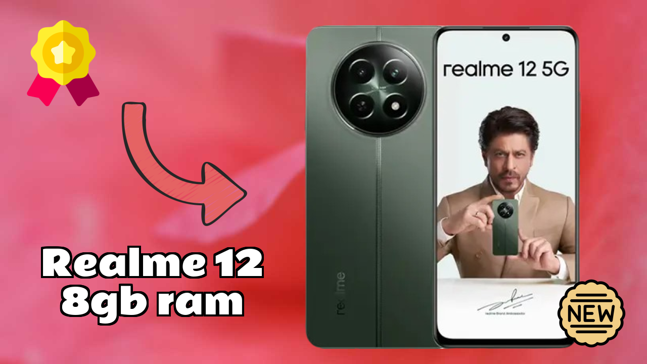 Realme 12 8GB RAM शो: 8 GB RAM गेमिंग टेस्ट किया गया