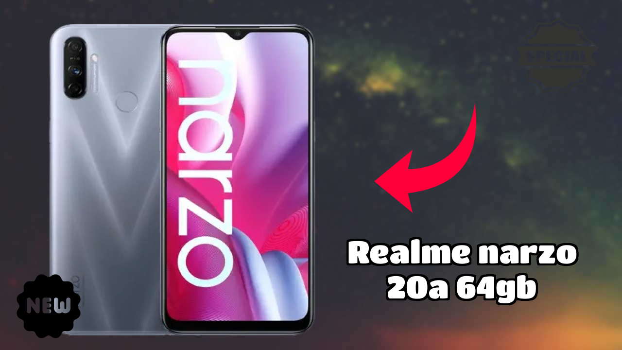 Realme Narzo 20A 64GB डिस्प्ले  डिस्कसन: 6.5 Inches (16.51 Cm) स्क्रीन