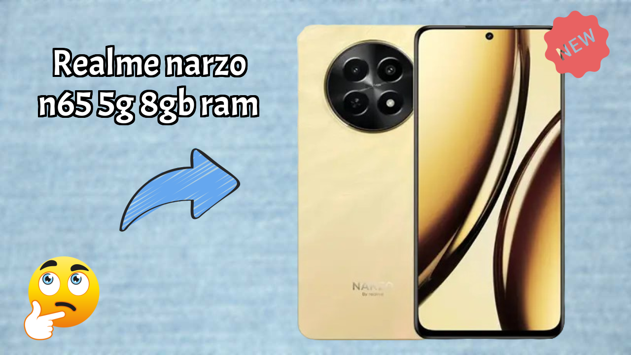 Realme Narzo N65 5G 8GB RAM टेस्ट: क्या 8 GB RAM गेमिंग को अच्छी तरह से हैंडल 
