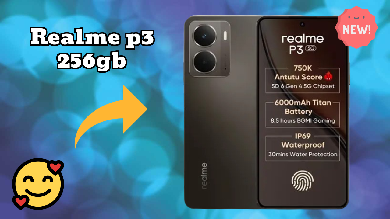 Realme P3 256GB डिस्प्ले तकनीक: AMOLED समझाया गया