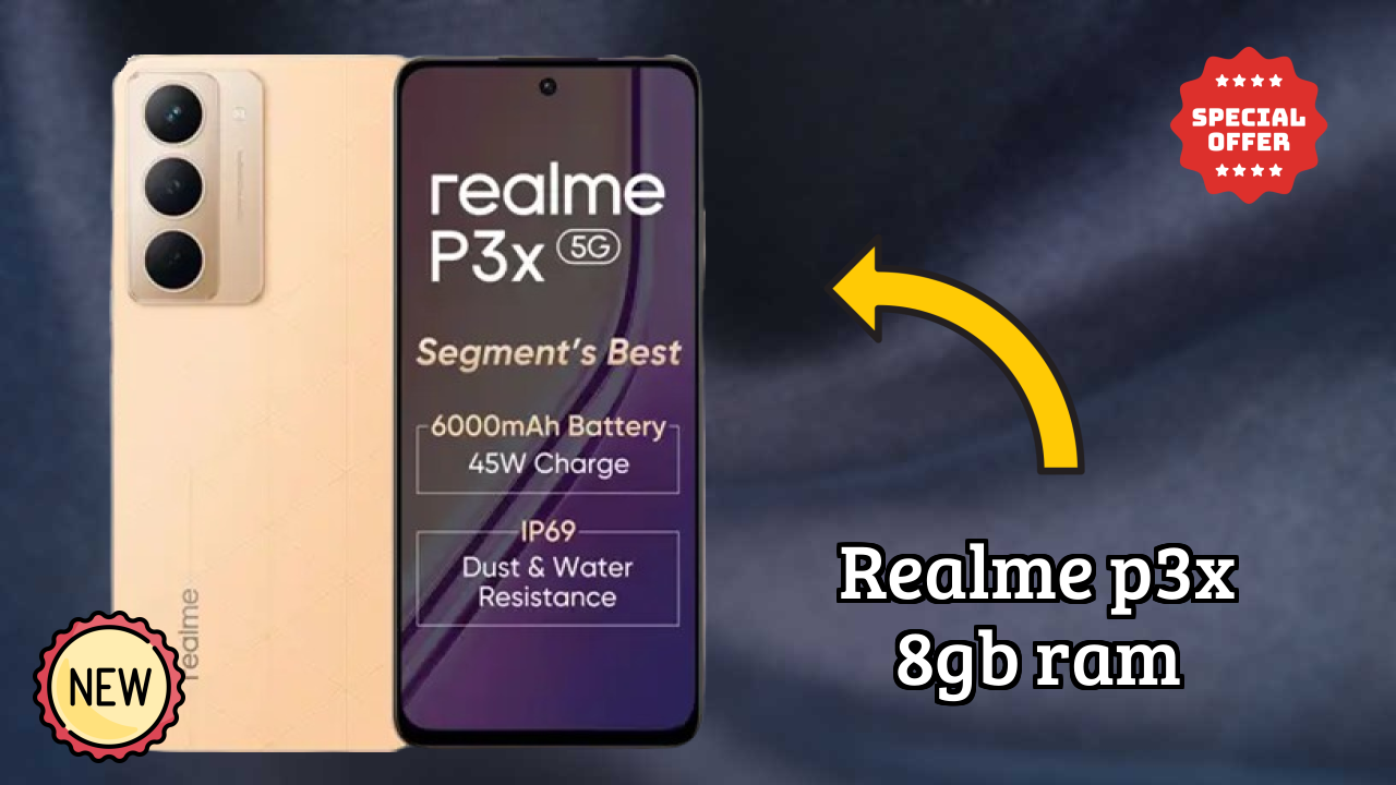 Realme P3x 8GB RAM डिस्प्ले क्वॉलिटी: LCD रिव्यु