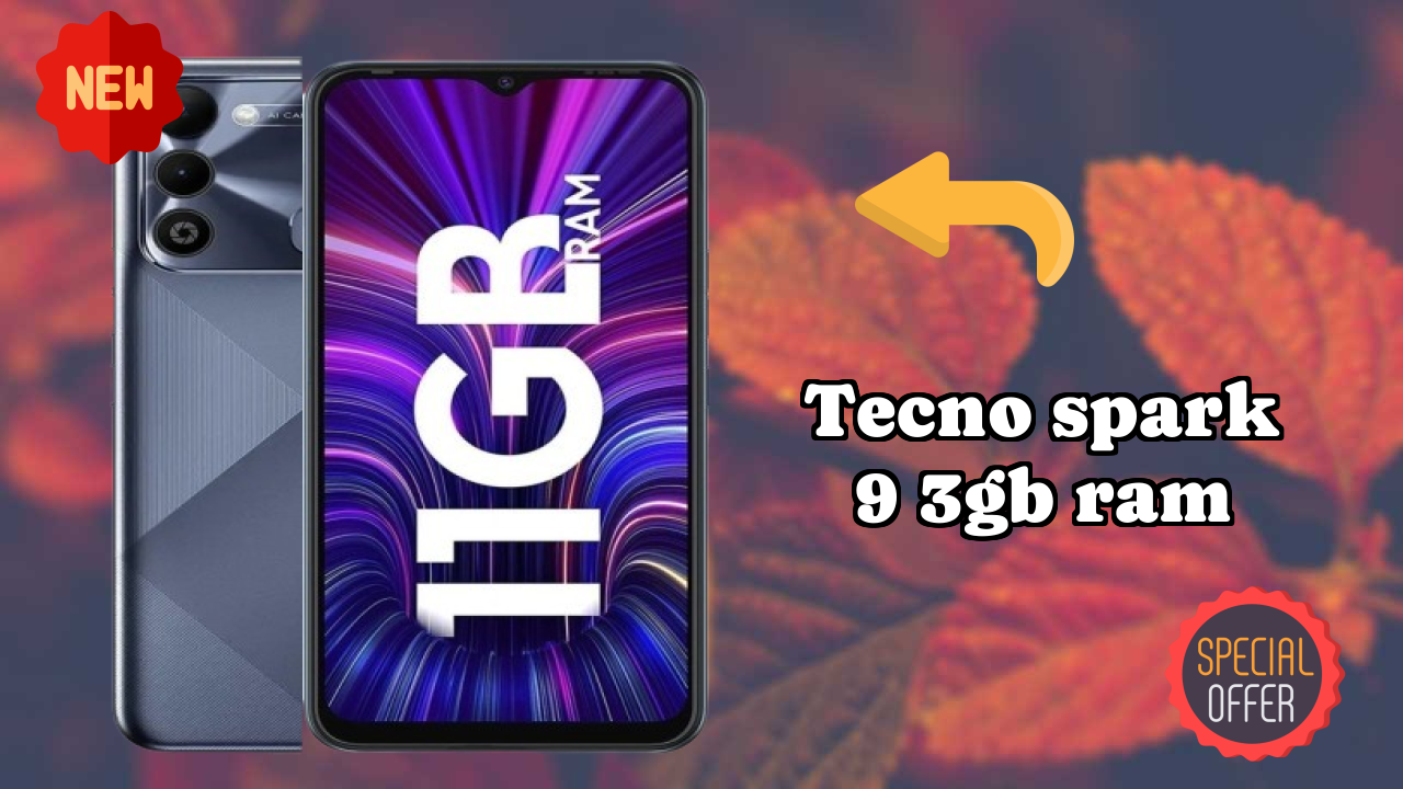 Tecno Spark 9 3GB RAM डिस्प्ले साइज़: 6.6 Inches (16.76 Cm) स्क्रीन टेस्ट